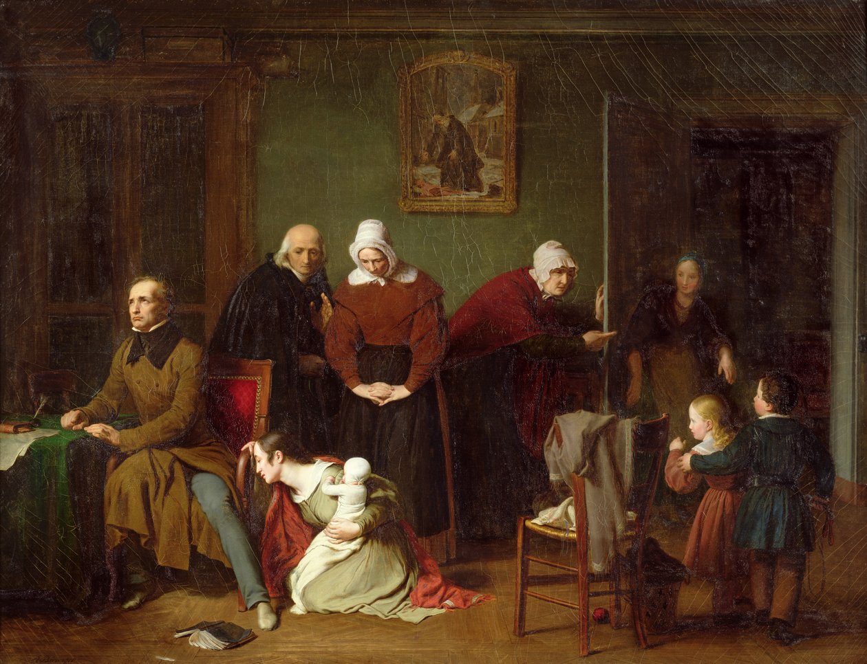 Konsekvensene av forførelsen, 1824 av Antoine Beranger