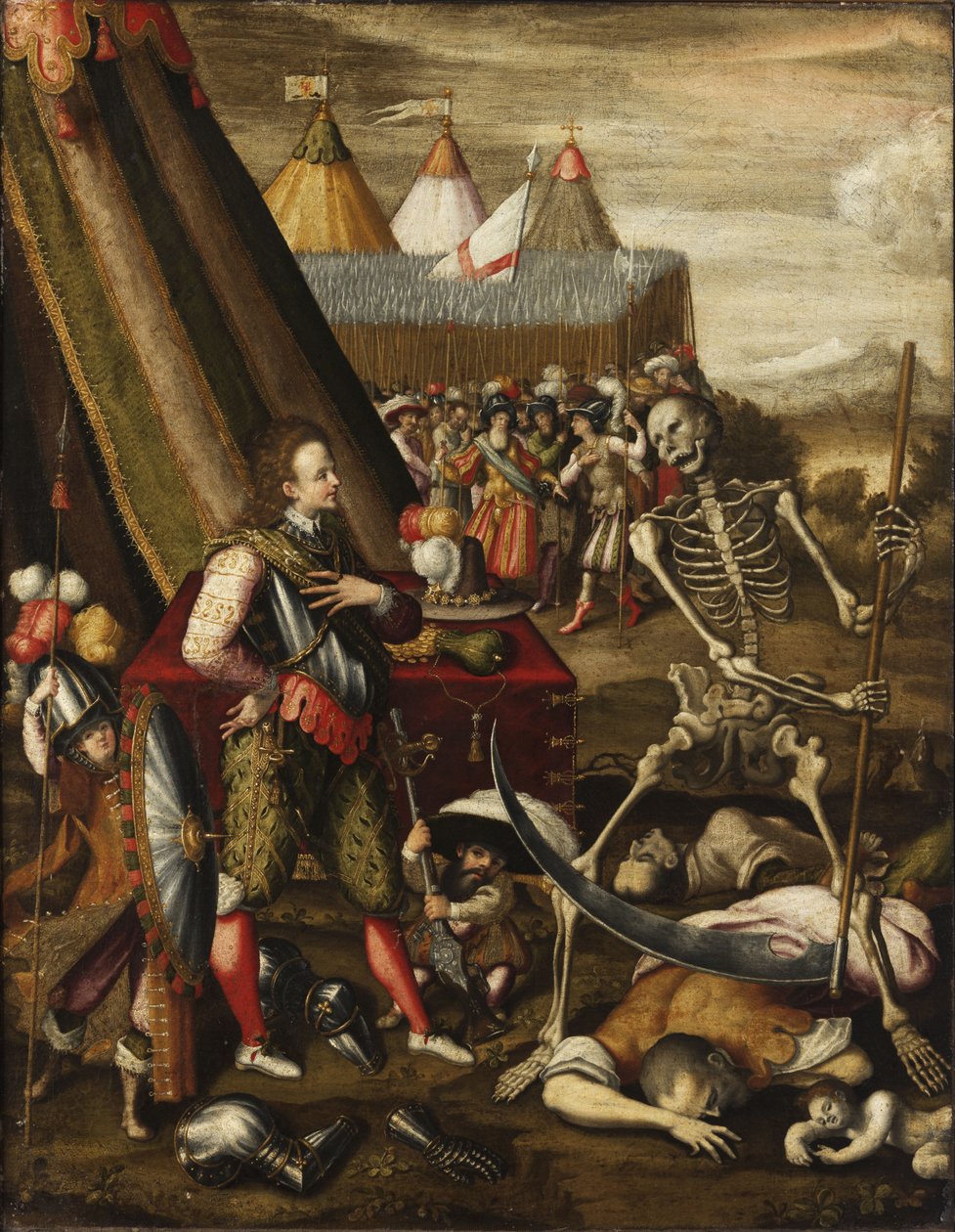 Allegory of War av Antoine Caron