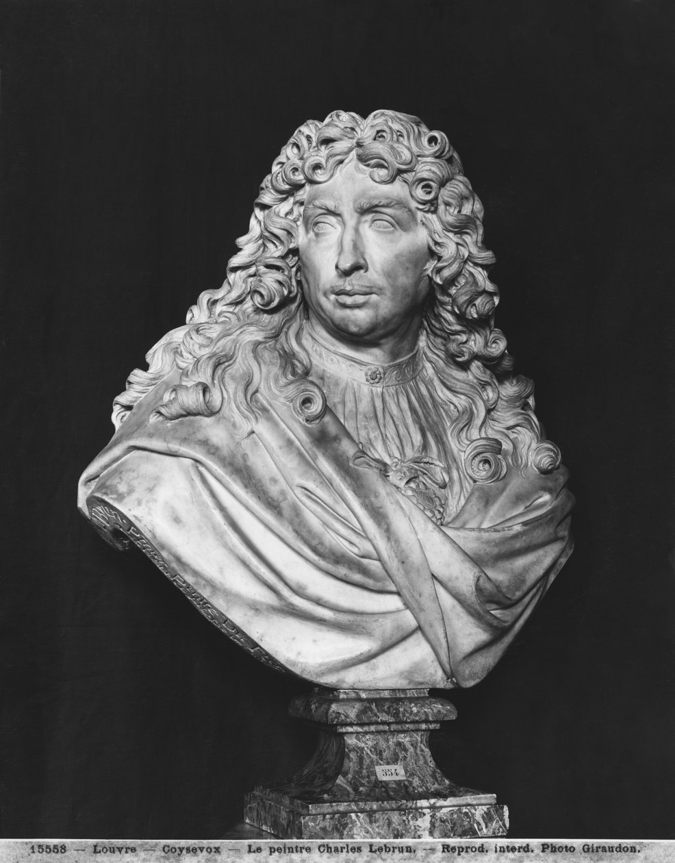 Byste av Charles Le Brun, 1679 (marmor) av Antoine Coysevox