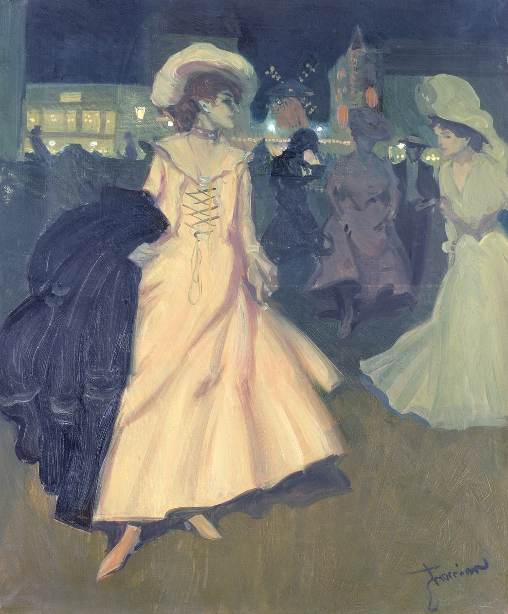 Utgangen ved Moulin Rouge, 1901-2 av Antoine Guillaume Minartz