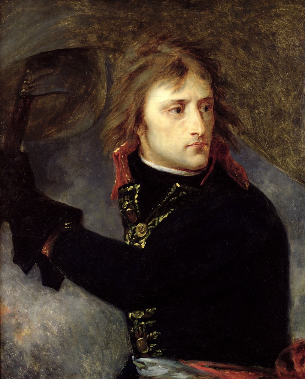 Bonaparte på Arcole-broen, 17. november 1796 av Antoine Jean Gros