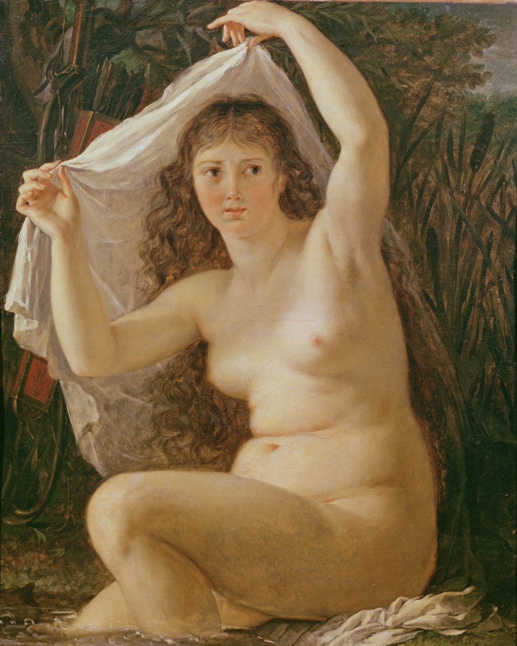 Diana bading, 1791 av Antoine Jean Gros