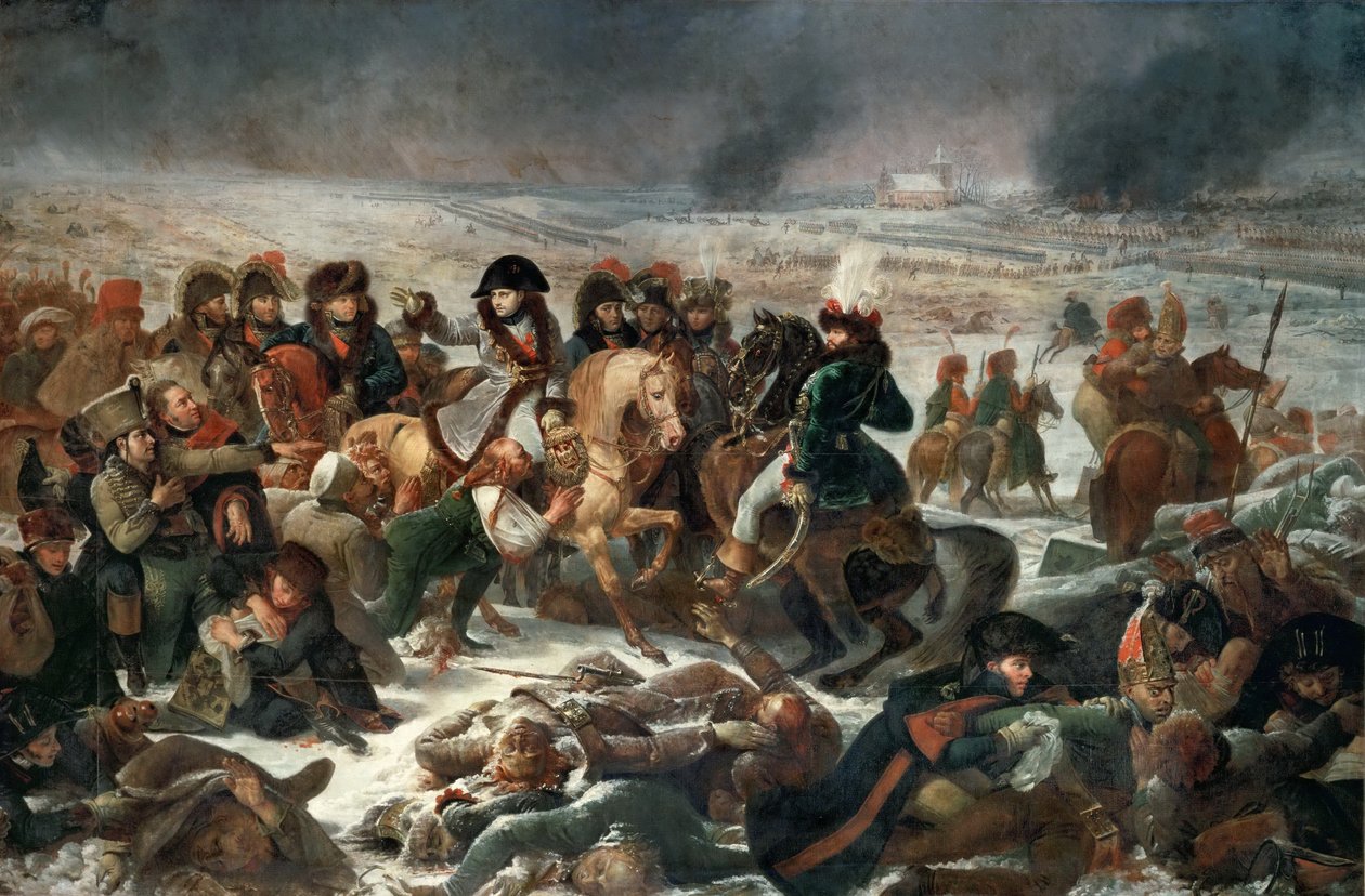 Napoleon under slaget ved Eylau av Antoine Jean Gros
