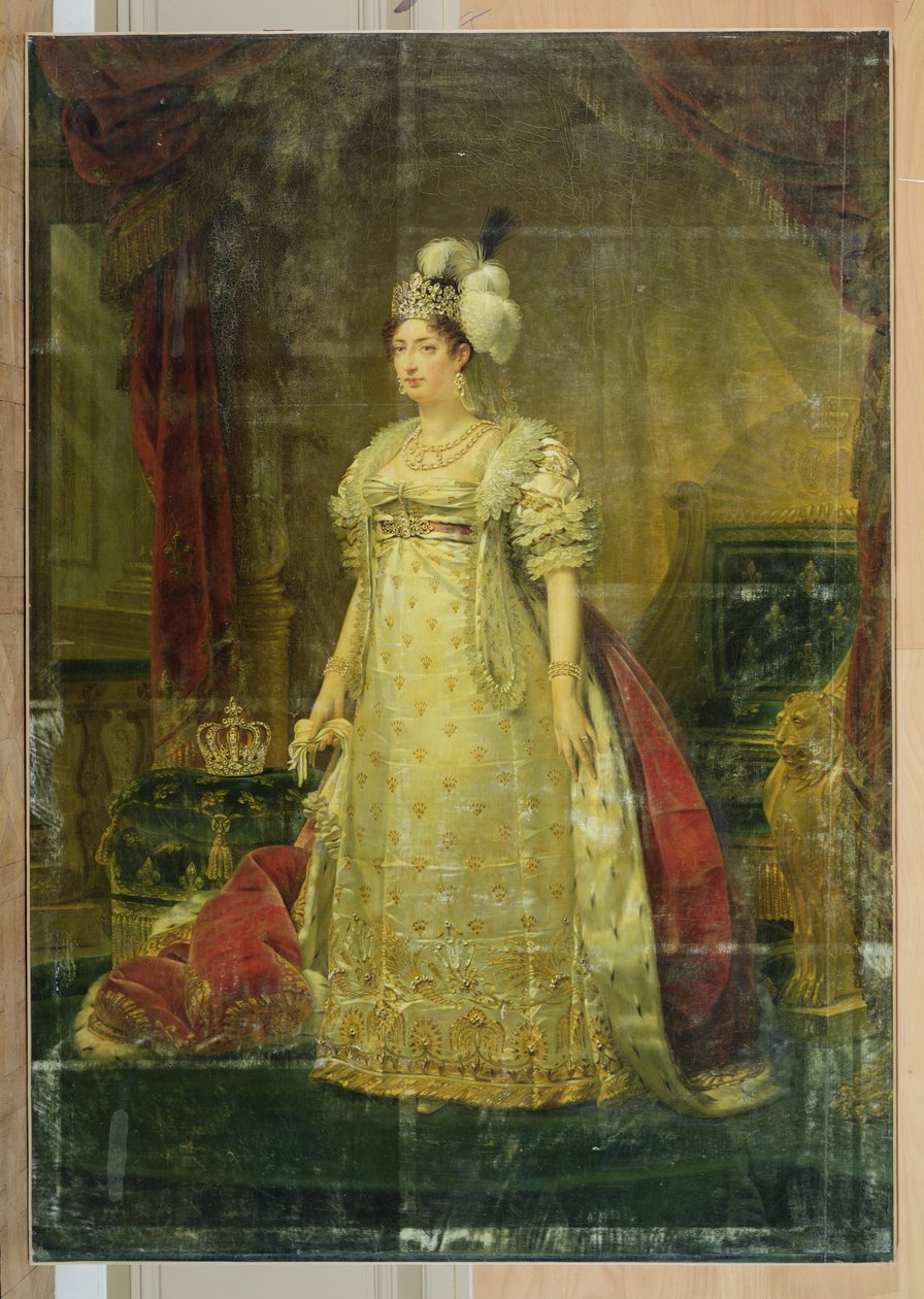 Portrett av Marie-Therese-Charlotte av Frankrike (1778-1851) hertuginne av Angouleme av Antoine Jean Gros