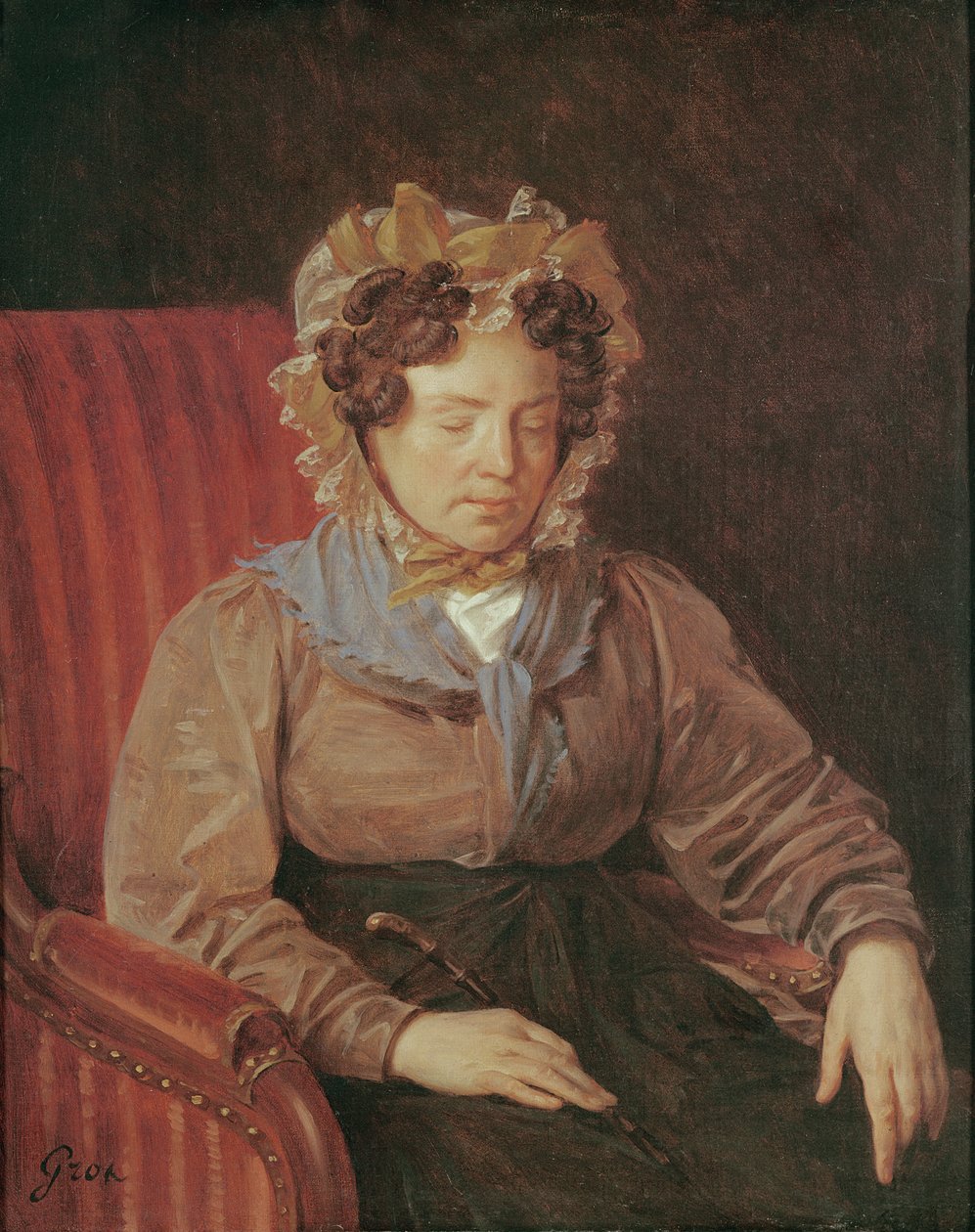Malerens svigermor av Antoine Jean Gros
