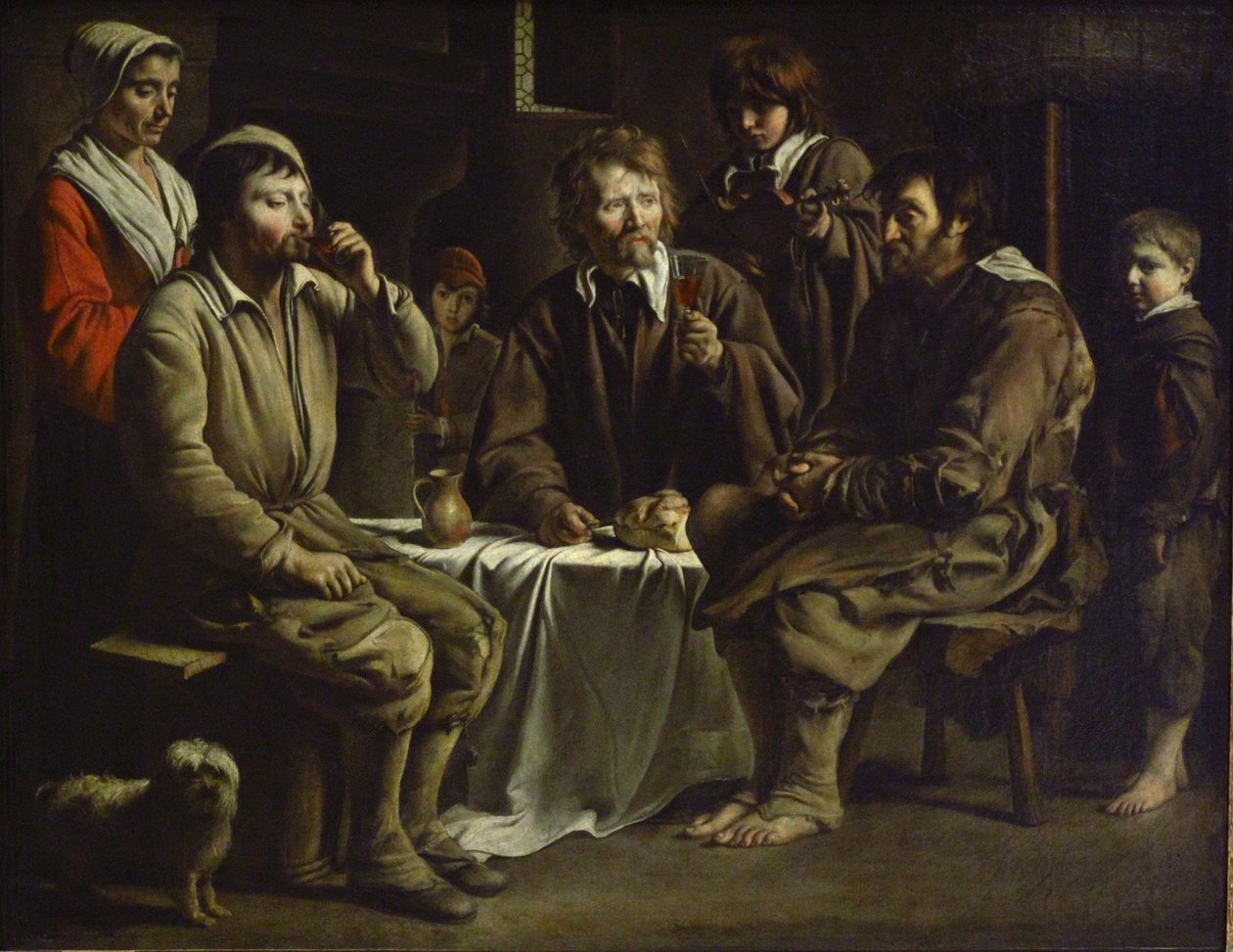 Bondens måltid av Antoine Le Nain