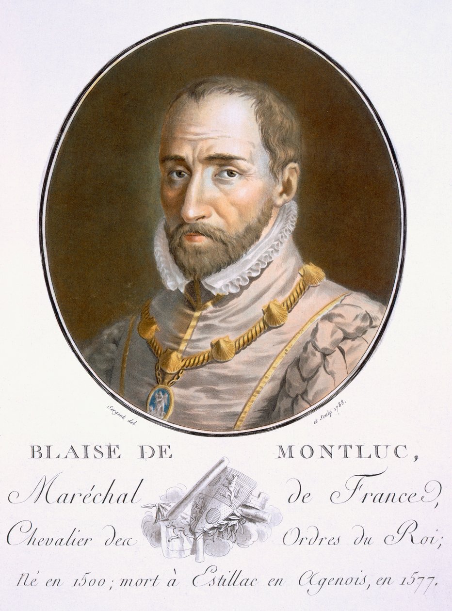 Blaise de Montluc, fra 