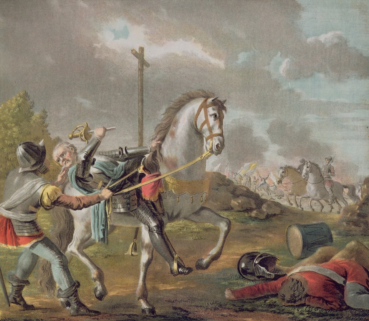 Slaget ved St. Denis i 1567, 1788 av Antoine Louis Francois Sergent Marceau