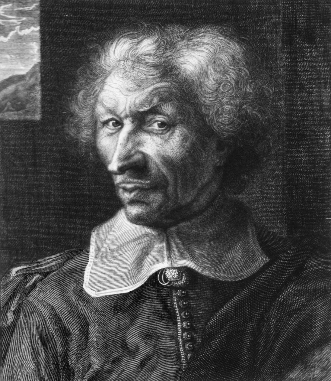 Portrett av Guy Patin (1601–1672) av Antoine Masson