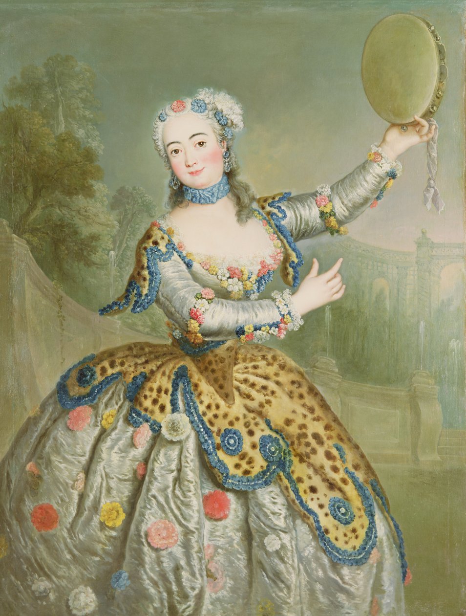 Barbara Campanini av Antoine Pesne