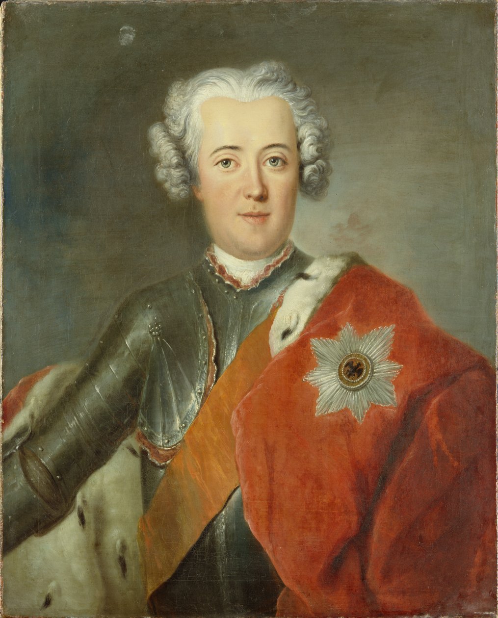 Kronprins Fredrik II, ca. 1740 av Antoine Pesne