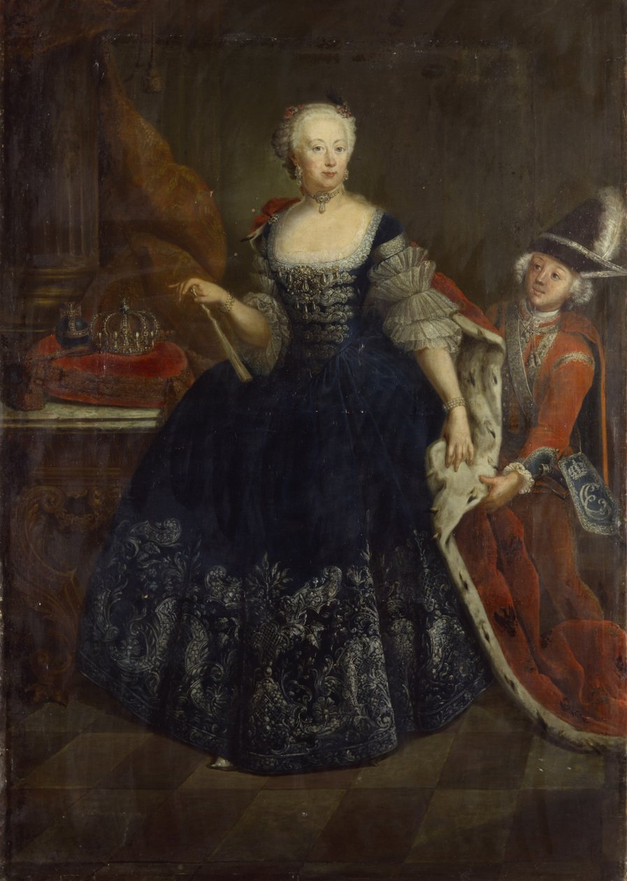 Elisabeth Christine av Braunschweig som dronning av Antoine Pesne