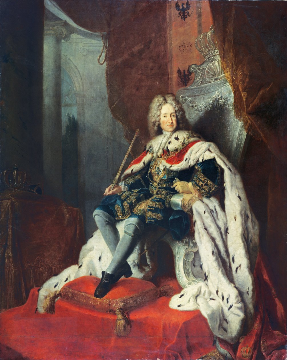 Kong Fredrik I av Preussen av Antoine Pesne