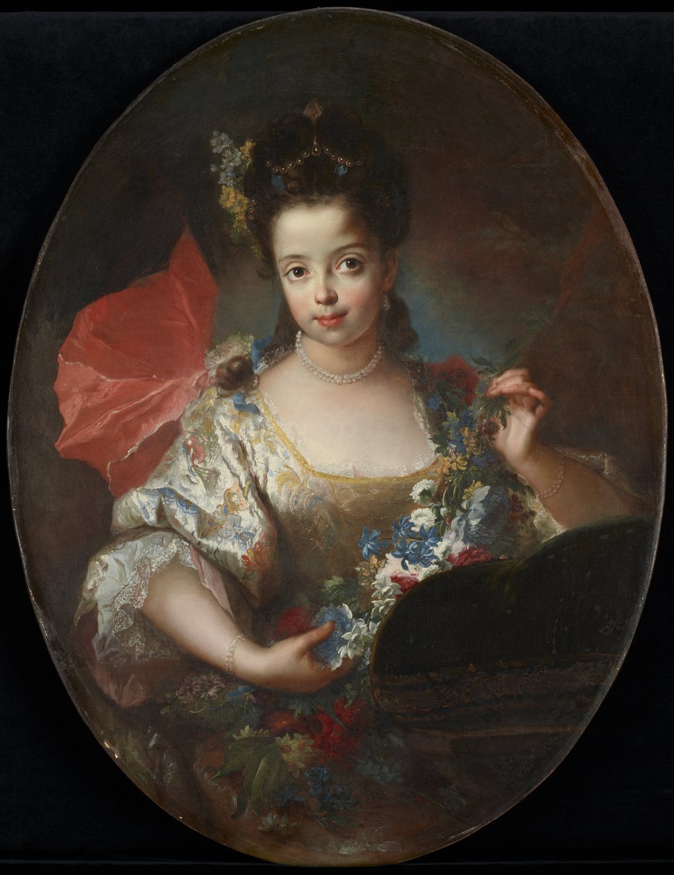 Portrett av Ursule-Anne Dubuisson av Antoine Pesne