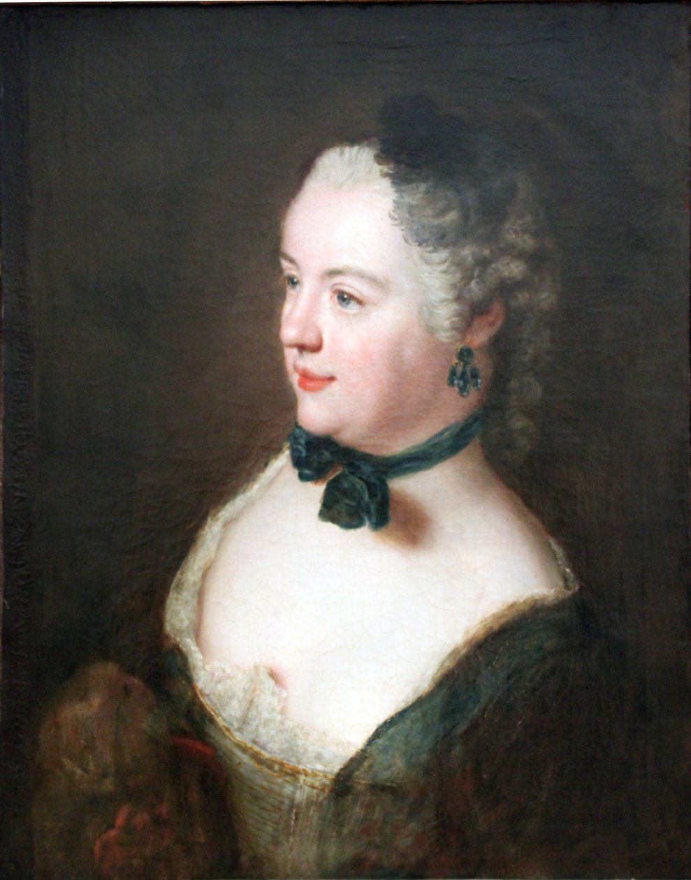 Portrett av en ukjent kvinne av Antoine Pesne