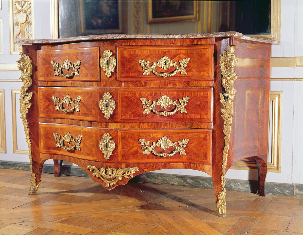 Fransk Regency-kommode, ca. 1720 av Antoine Robert Gaudreau