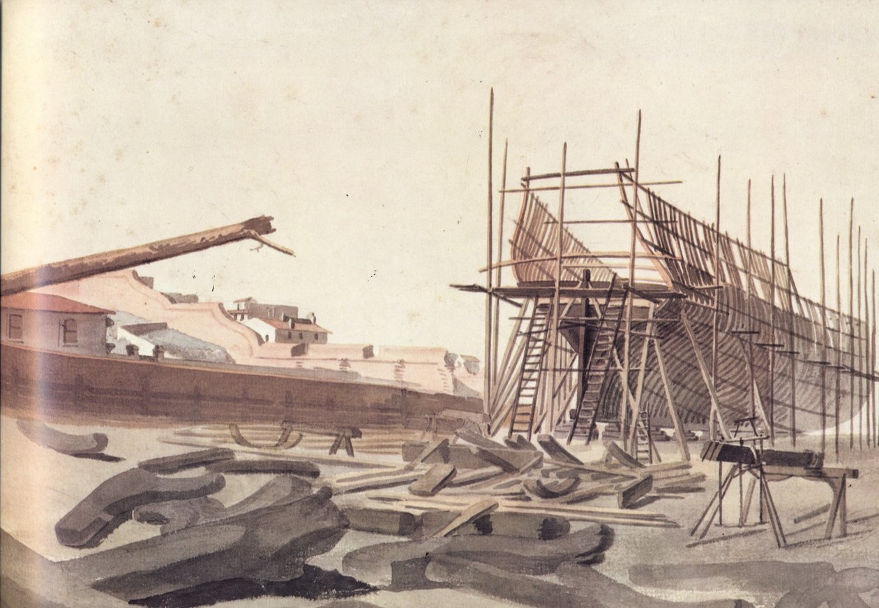 Verftet i Marseille av Antoine Roux