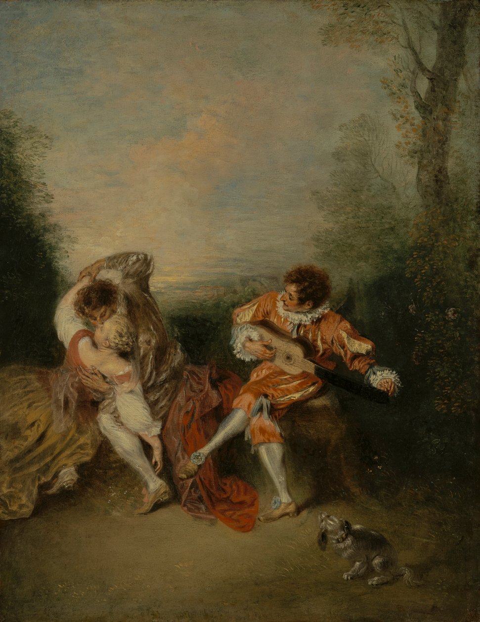 Overraskelsen av Jean Antoine Watteau