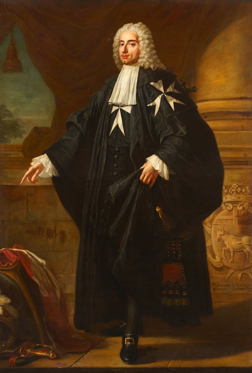 Jacques de Vachon Belmont, ca. 1760 av Antoine de Favray