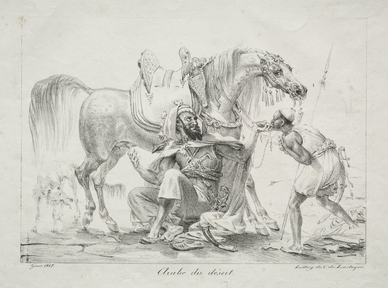 Araber av ørkenen av Antoine-Jean Gros