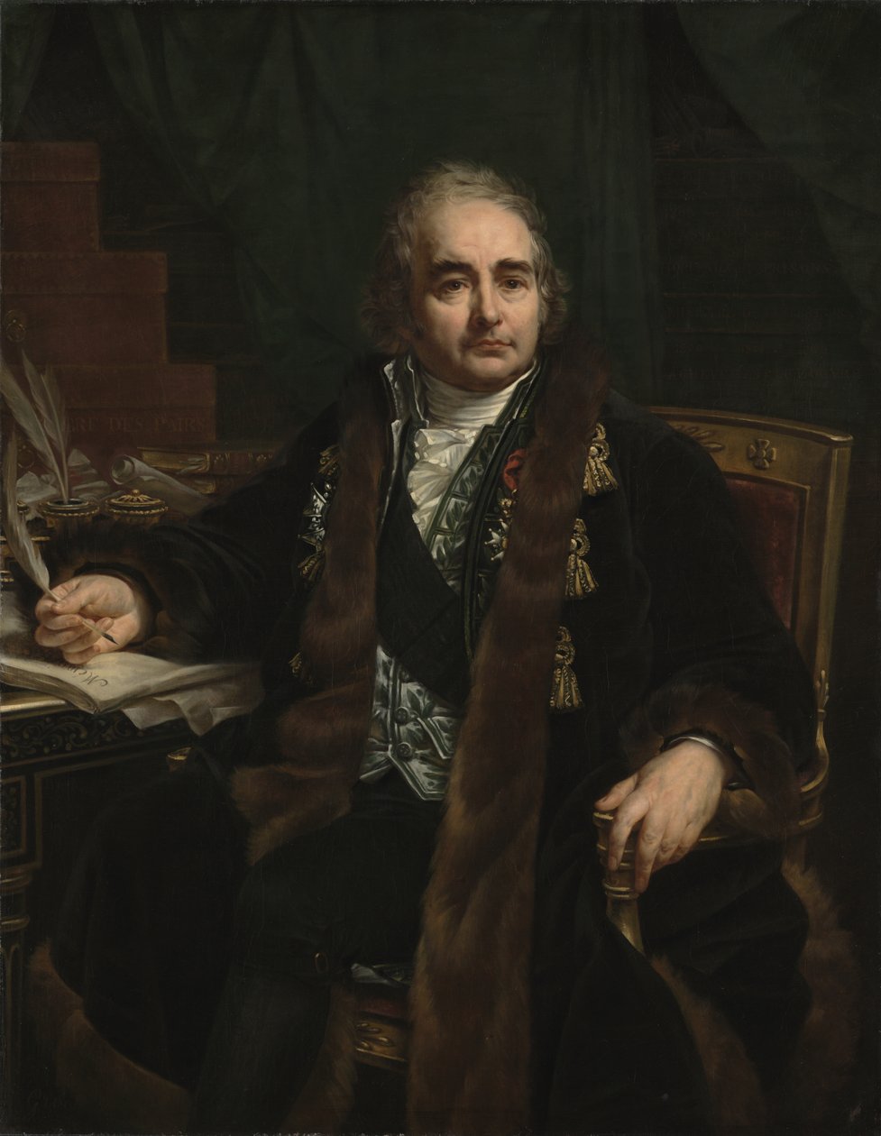 Portrett av grev Jean-Antoine Chaptal av Antoine-Jean Gros