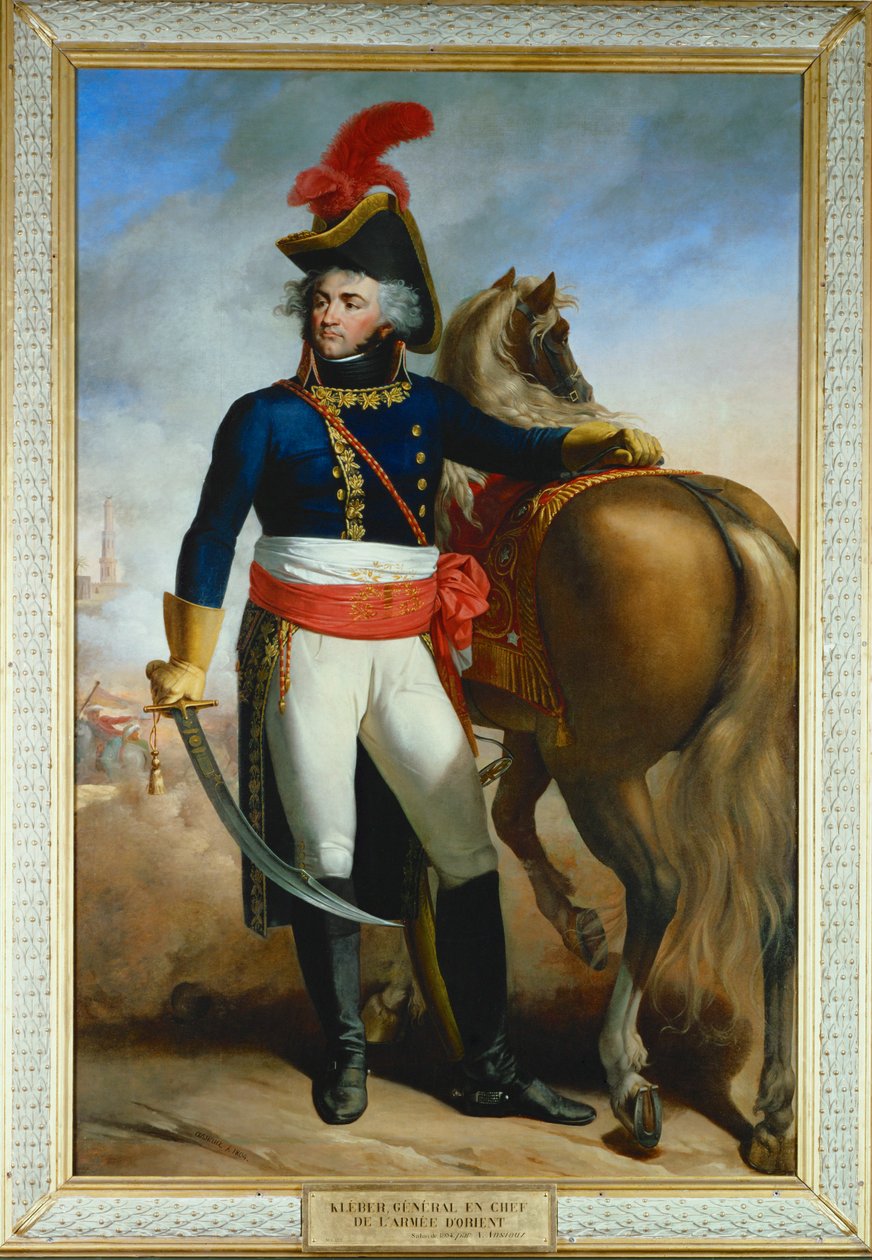 General Jean Baptiste Kleber … (maleri på lerret) av Antoine Ansiaux