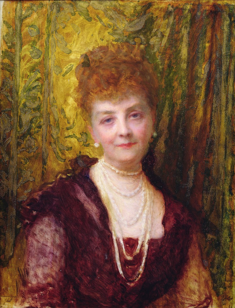 Melanie de Bussiere, grevinne av Pourtales, 1897 av Antoine Auguste Ernest Herbert or Hebert