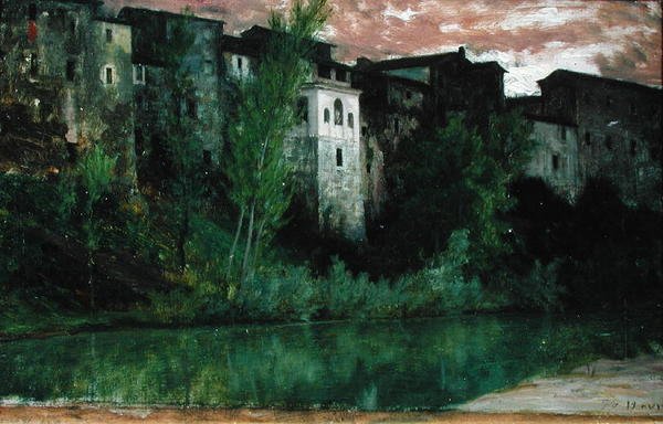 Terracina av Antoine Auguste Ernest Herbert or Hebert