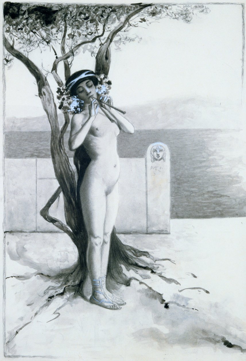 Afrodite, 1896 av Antoine Calbet