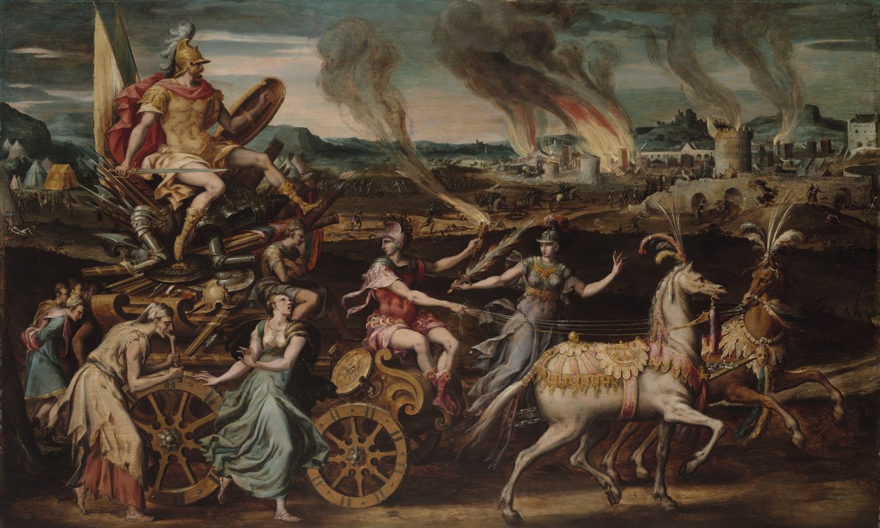 The Triumph of Mars, ca. 1570 av Antoine Caron