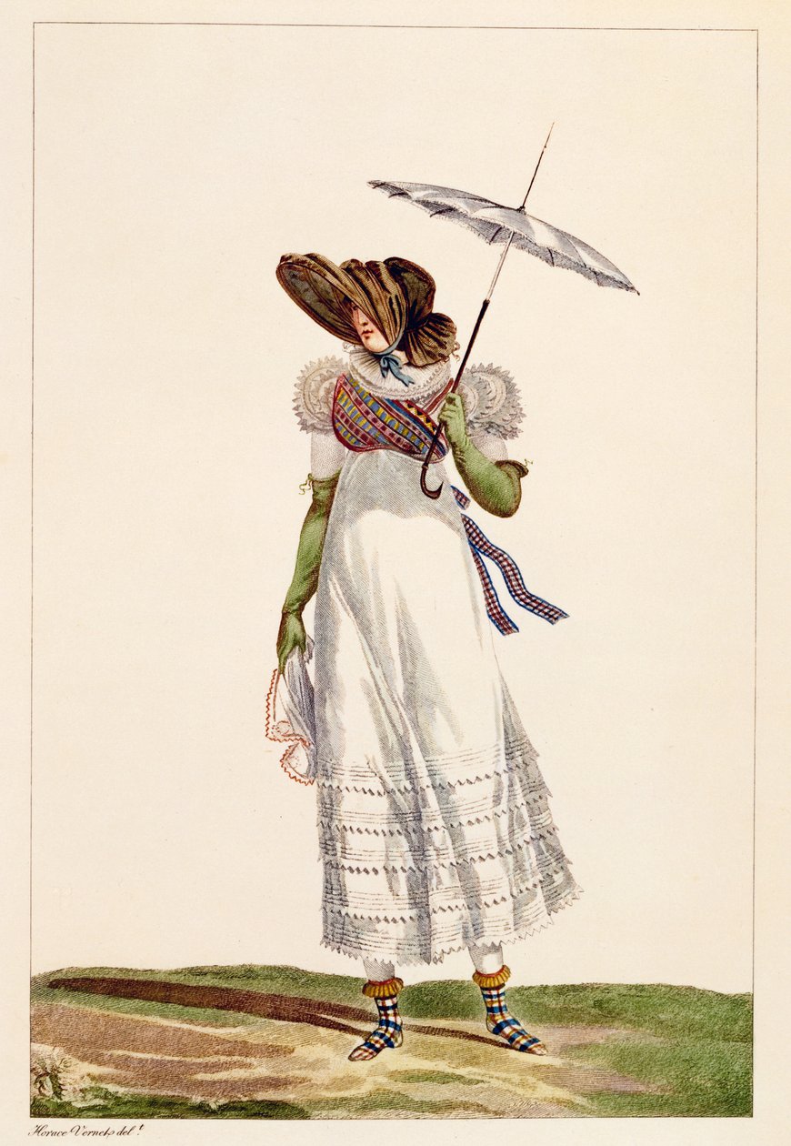 En sommerkjole for damer, 1779 av Antoine Charles Horace Vernet