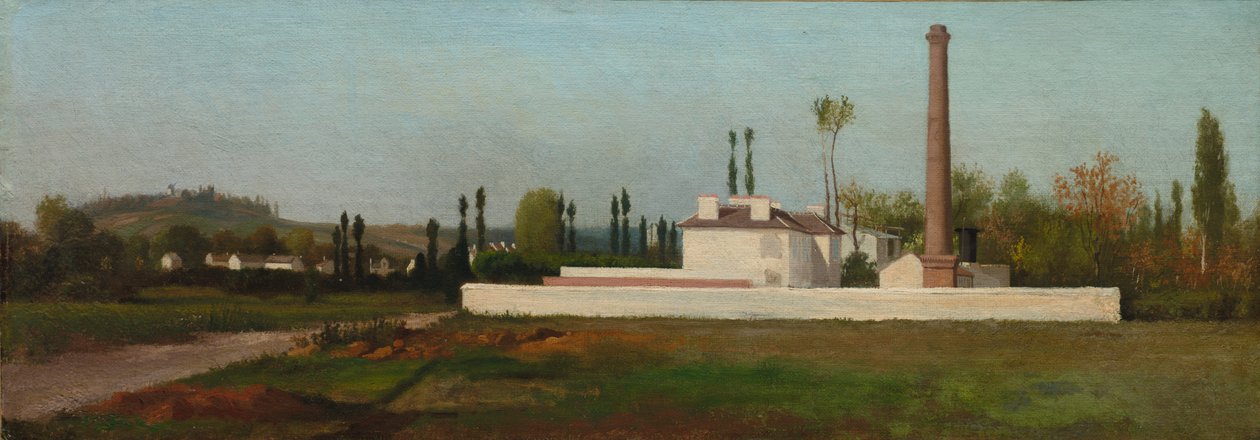 Industrianlegg, ca. 1865-1870. av Antoine Chintreuil