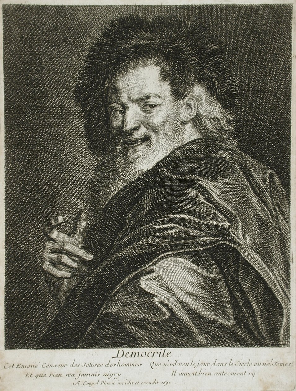 Demokrit av Antoine Coypel