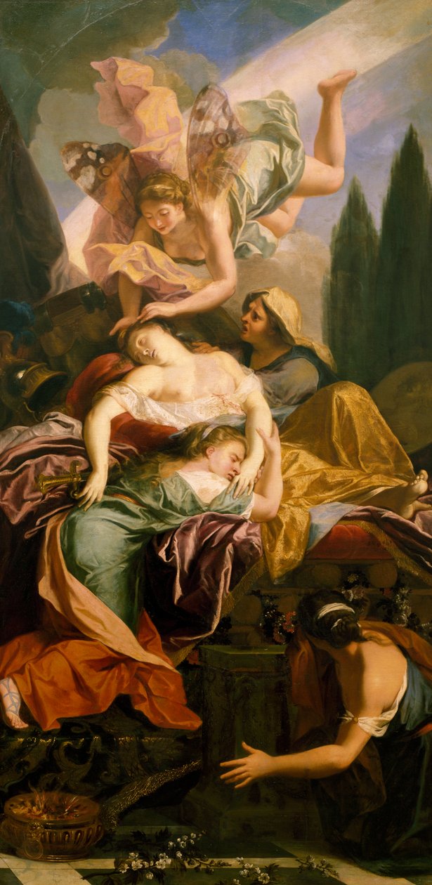 Didos død av Antoine Coypel