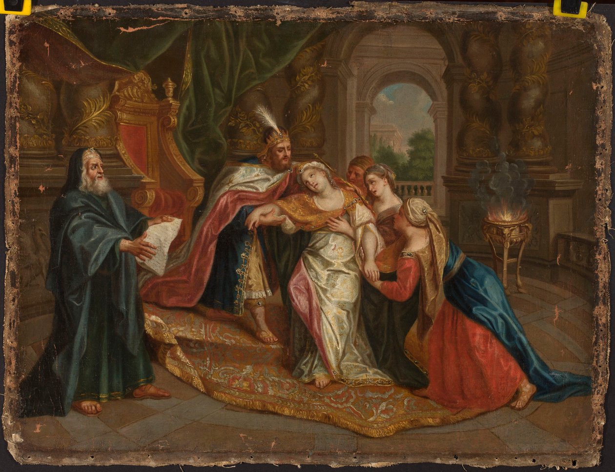Ester og Ahasverus av Antoine Coypel