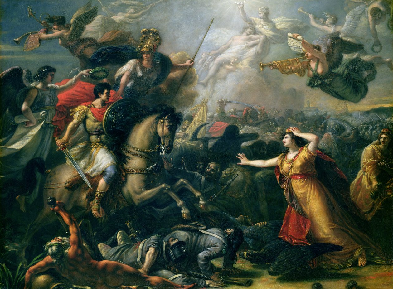Allegori om slaget ved Marengo av Antoine François Callet