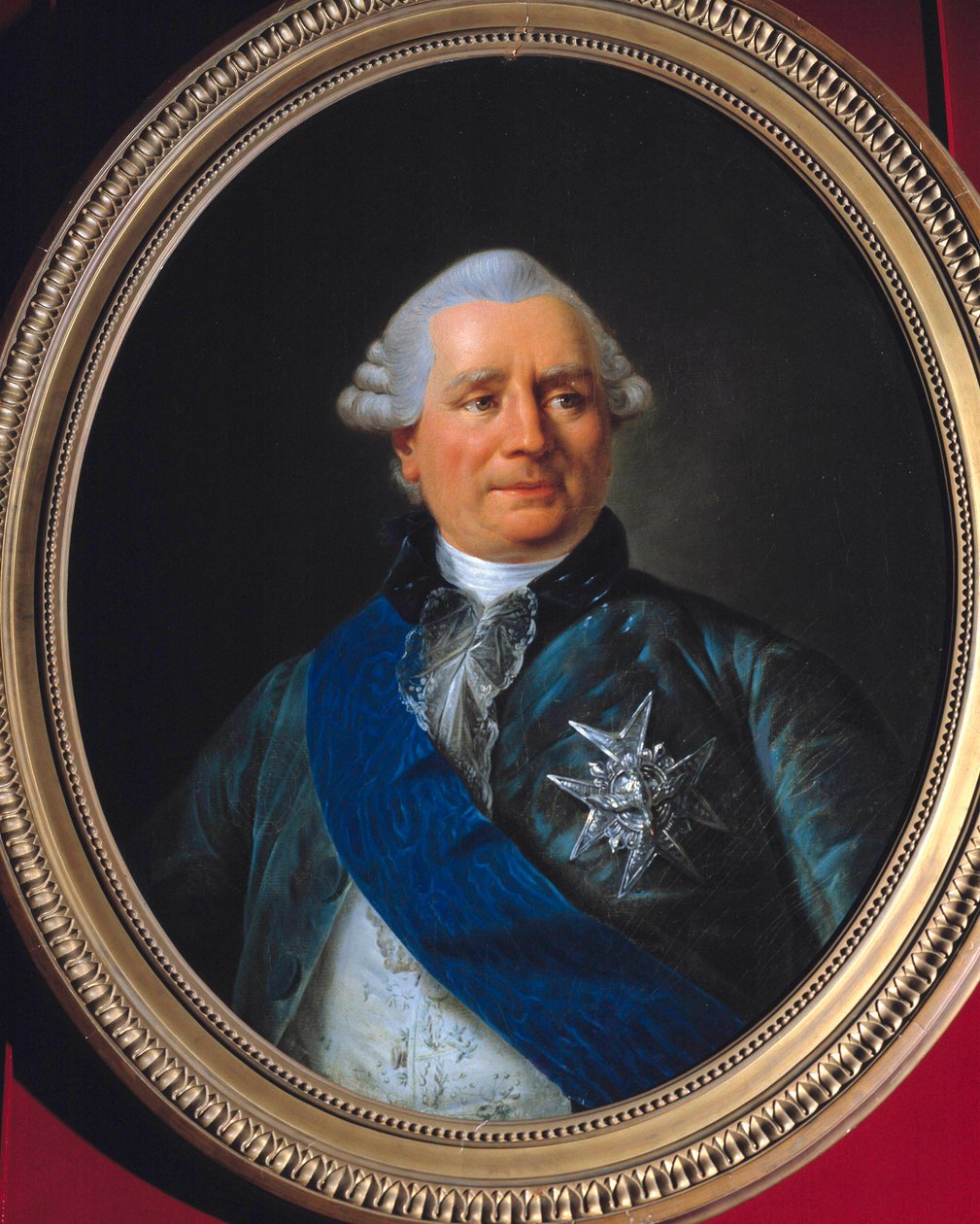 Portrett av Charles Gravier, greve av Vergennes (1719-1787) Ministermaleri av Antoine Francois (Antoine-Francois) Callet (1741-1823) 1700-tallet. Dim. 0,79 x 0,61 m. Versailles, Chateau-museet av Antoine François Callet