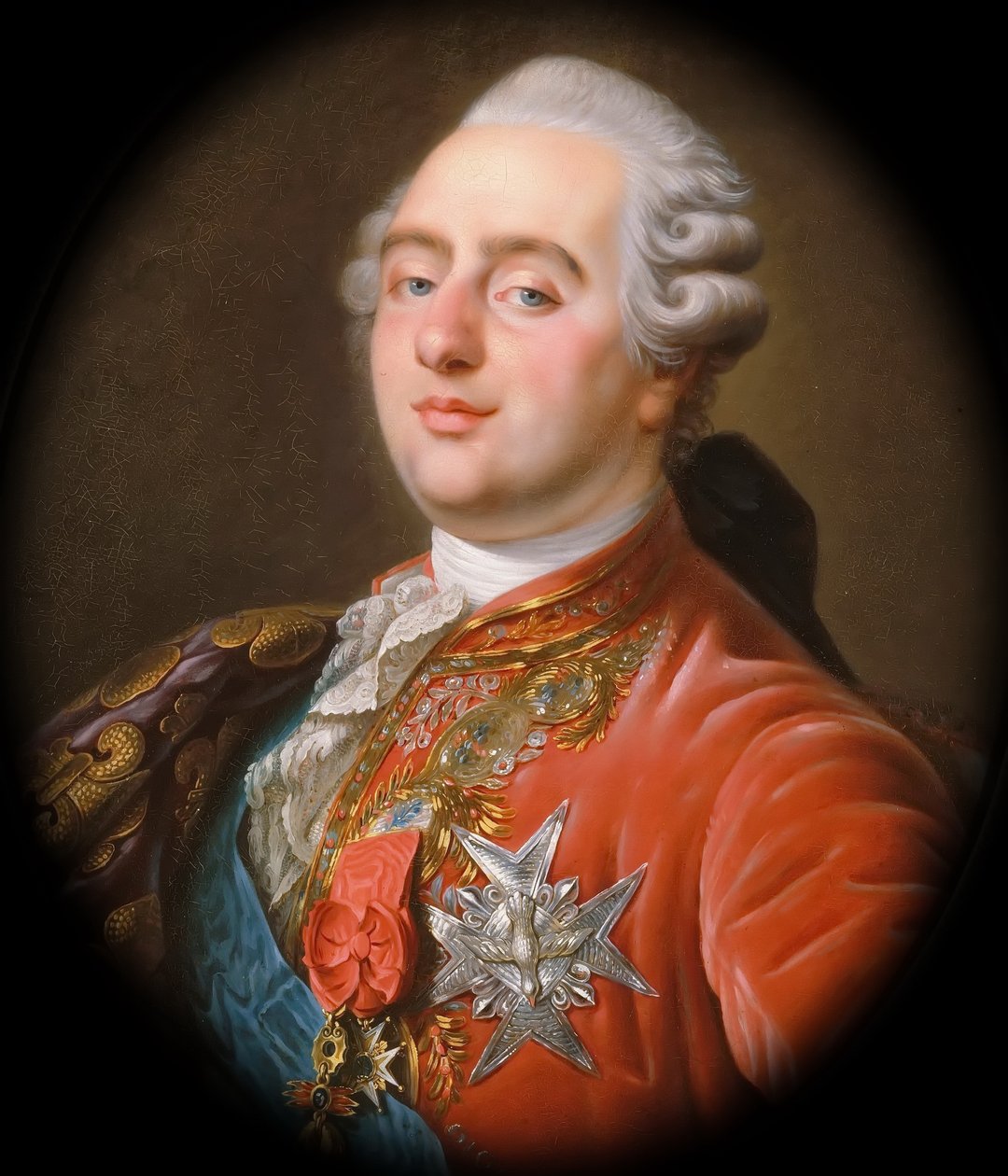 Portrett av kong Ludvig XVI 1754-1793 av Antoine François Callet