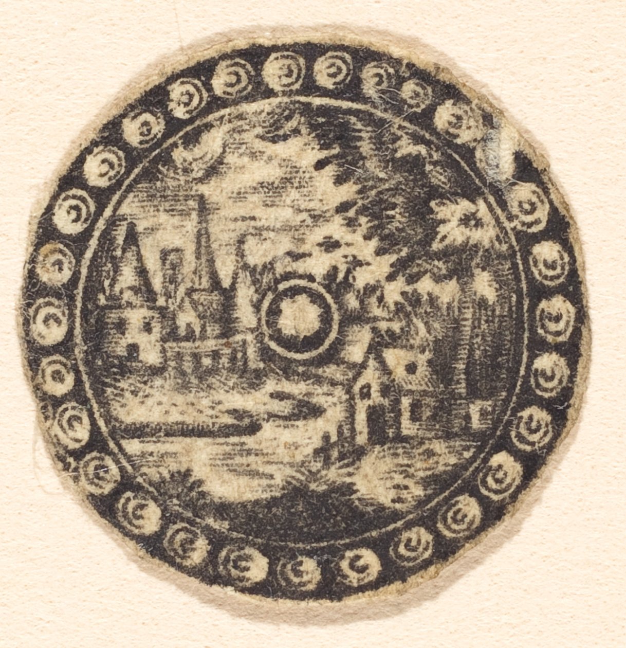 Landskap av Antoine Jacquard