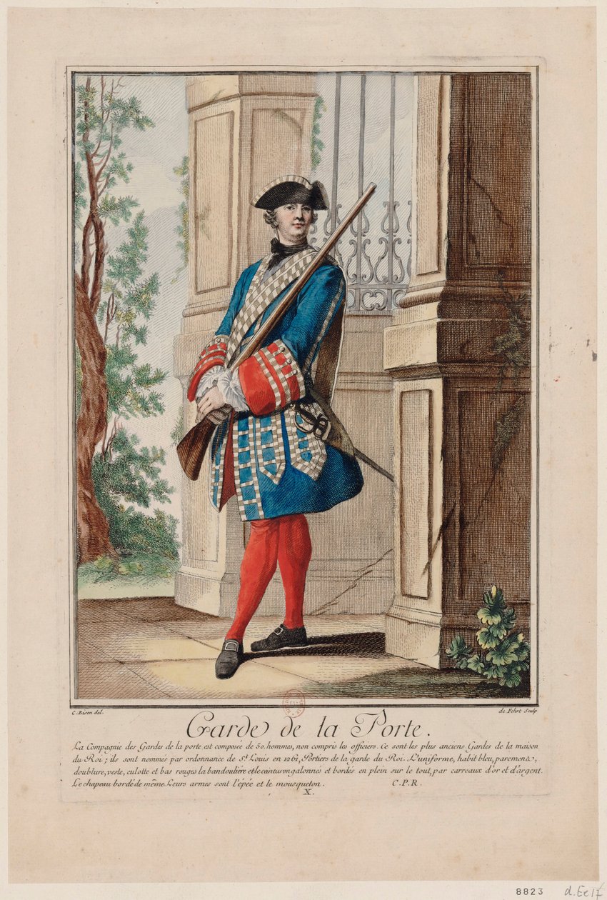 Portvakt, 1756. av Antoine Jean De Fehrt