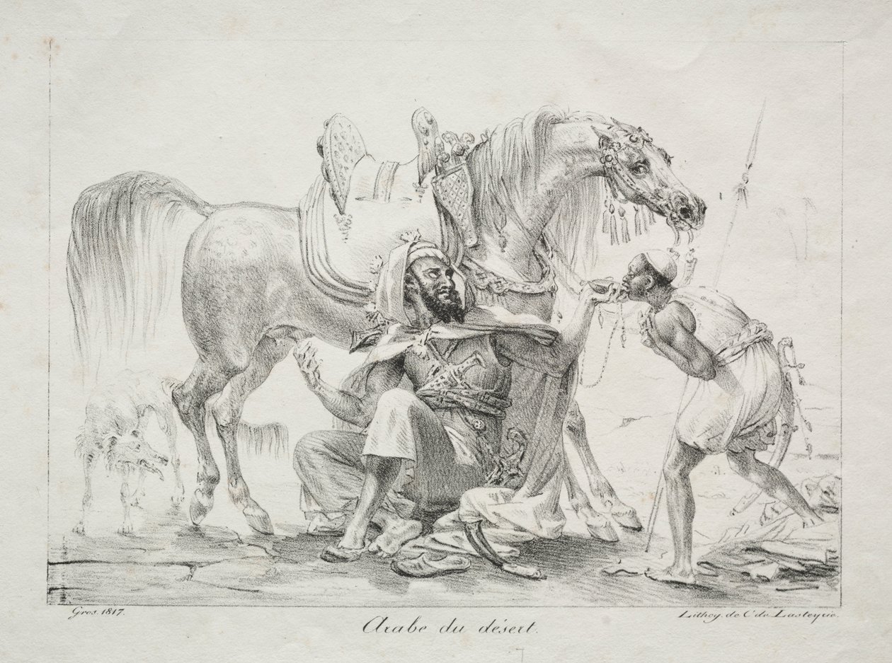Araber av ørkenen av Antoine Jean Gros