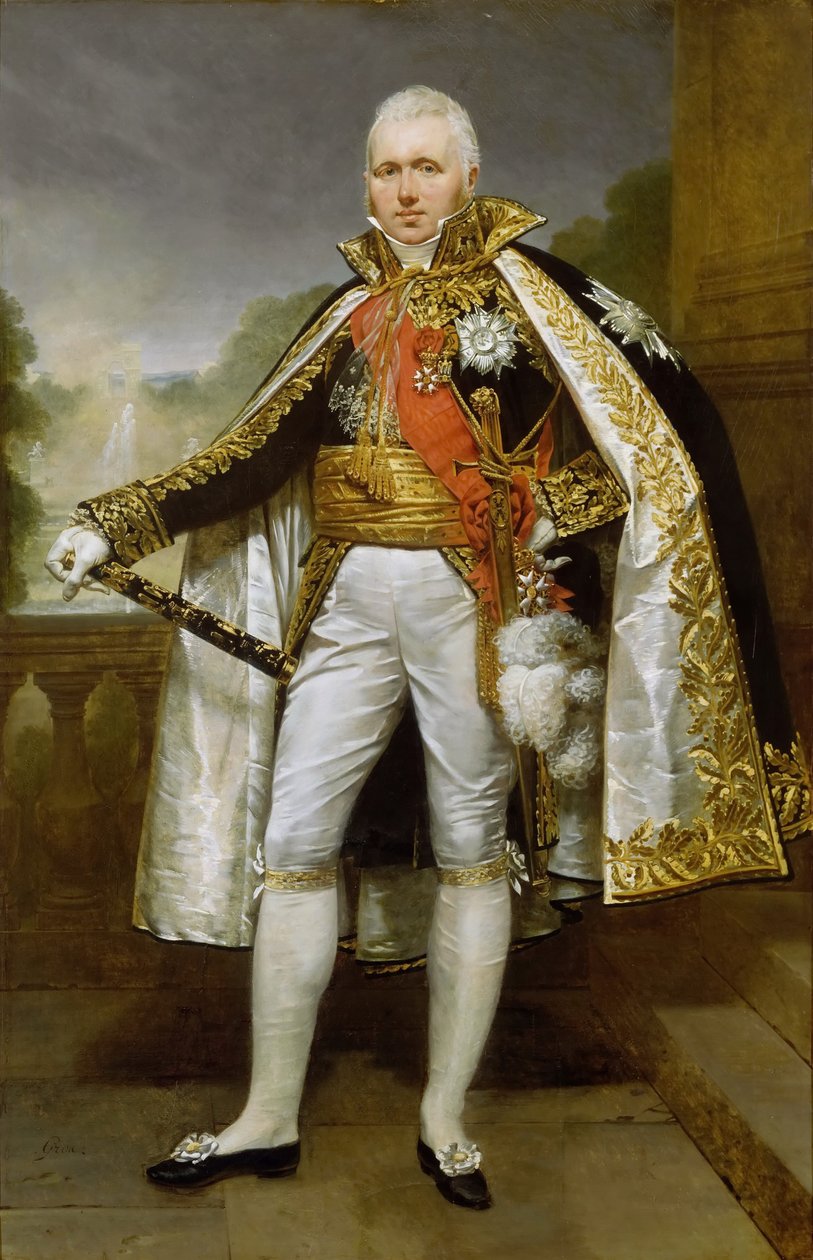 Claude Victor-Perrin, første hertug de Belluno 1764-1841, marskalk av Frankrike av Antoine Jean Gros