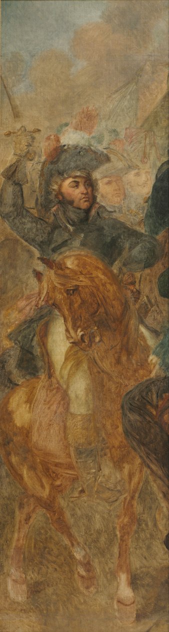 General Jean-Baptiste Kléber (skisse for "Slaget ved pyramidene") av Antoine Jean Gros