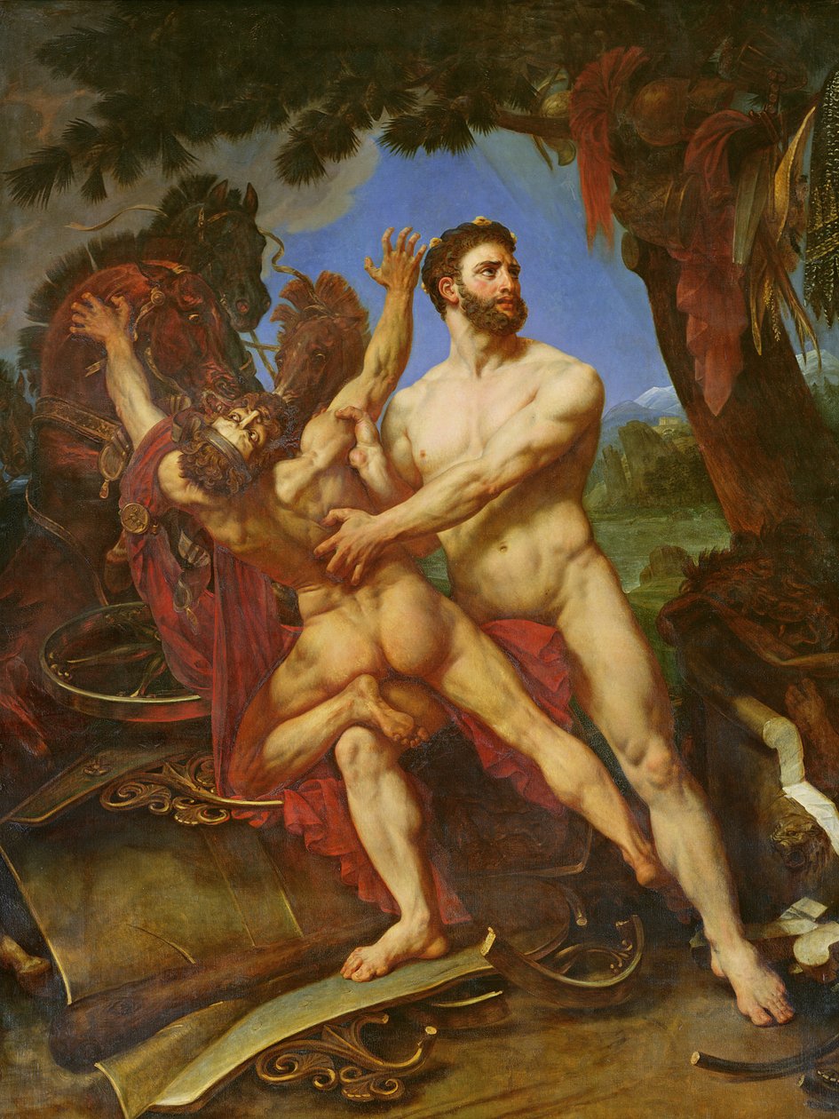 Hercules og Diomedes av Antoine Jean Gros