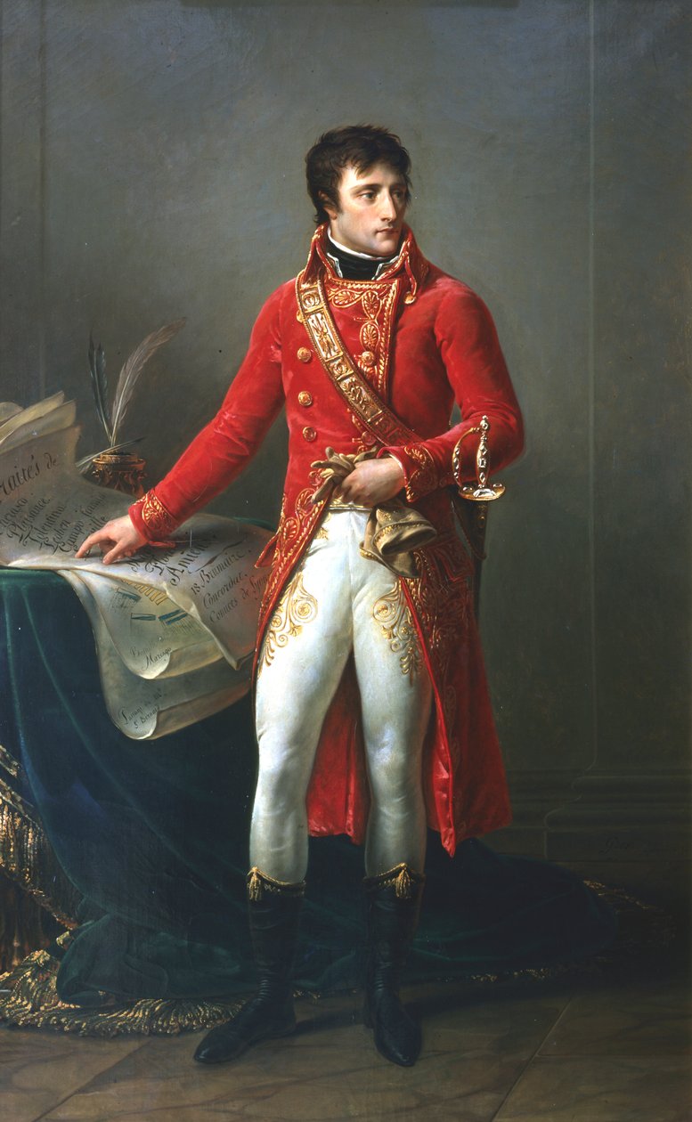 Napoleon Bonaparte som første konsul, 1799-1821 av Antoine Jean Gros