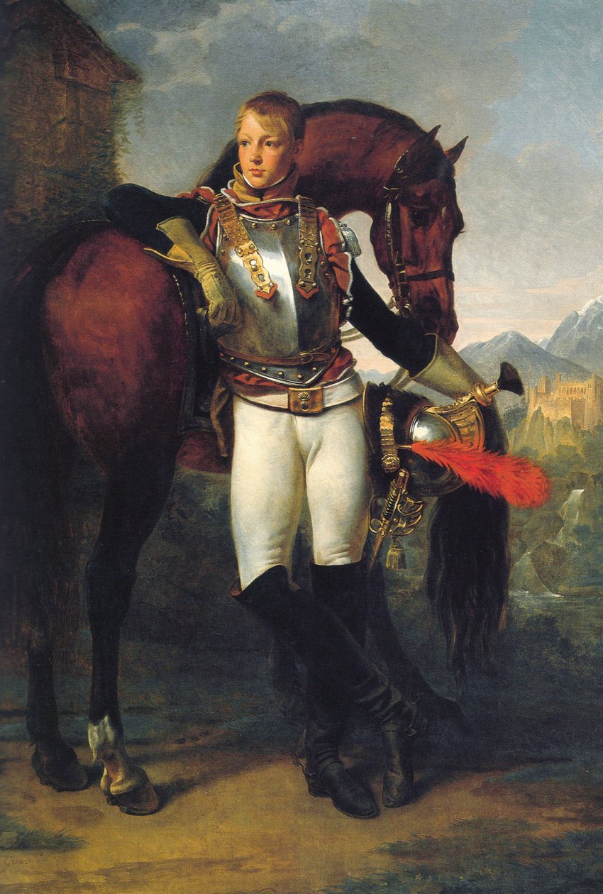 Portrett av andreløytnant Charles Legrand av Antoine Jean Gros