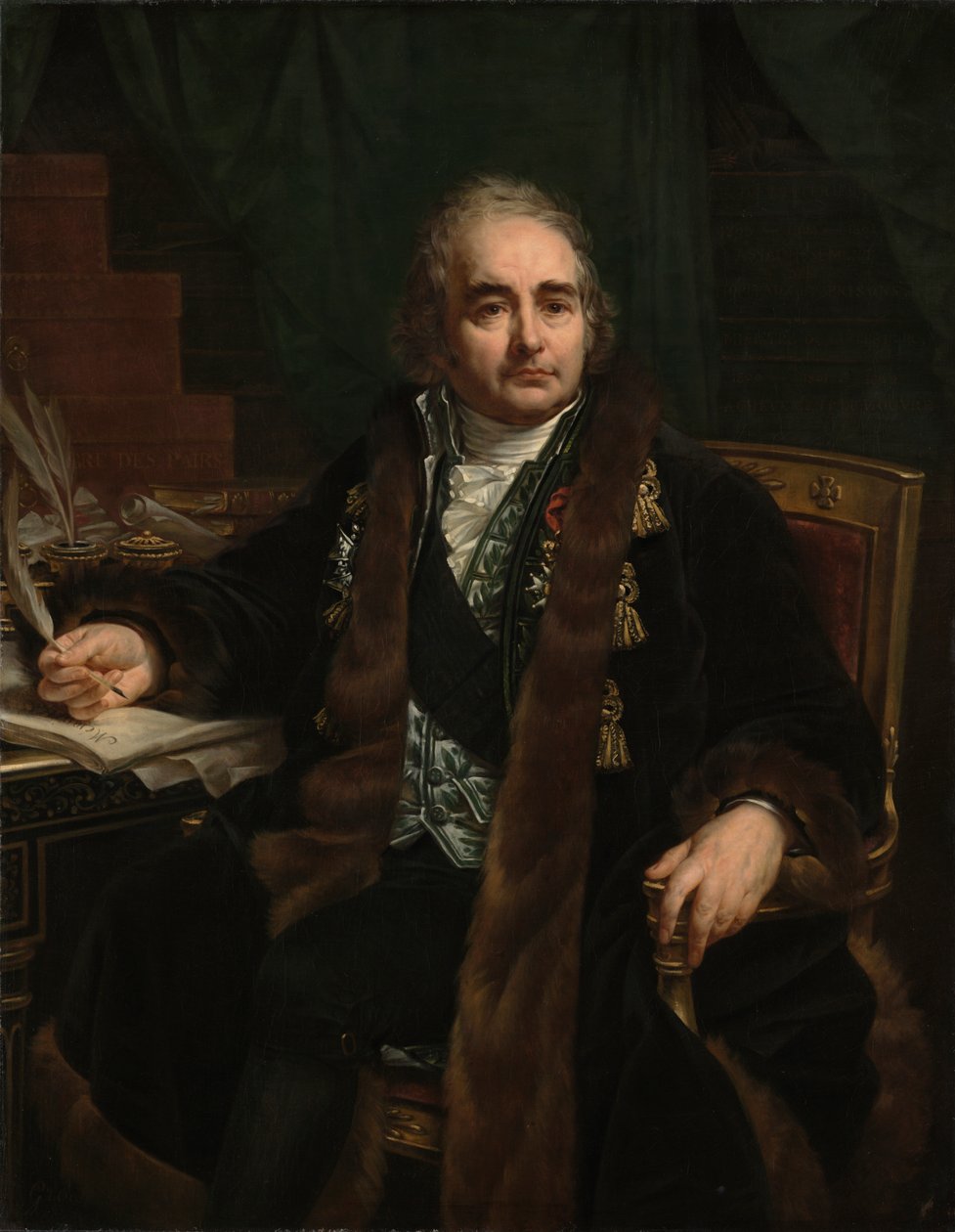 Portrett av grev Jean-Antoine Chaptal av Antoine Jean Gros