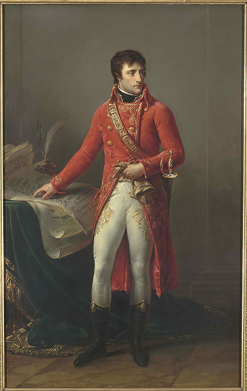 Napoleon Bonaparte som første konsul i Frankrike, 1803. av Antoine Jean Gros Baron