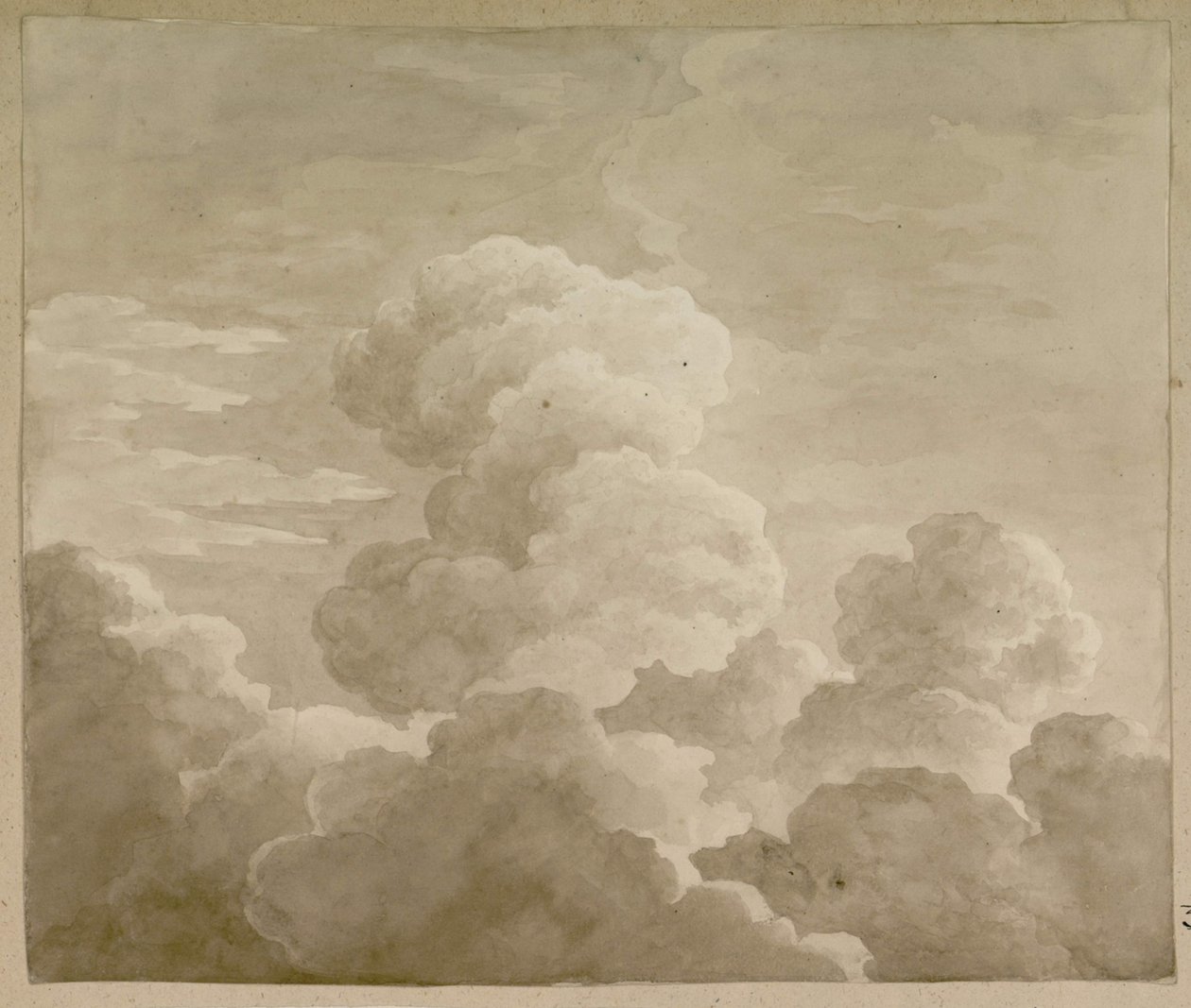 Study of Clouds, 1815. av Antoine Laurent Castellan