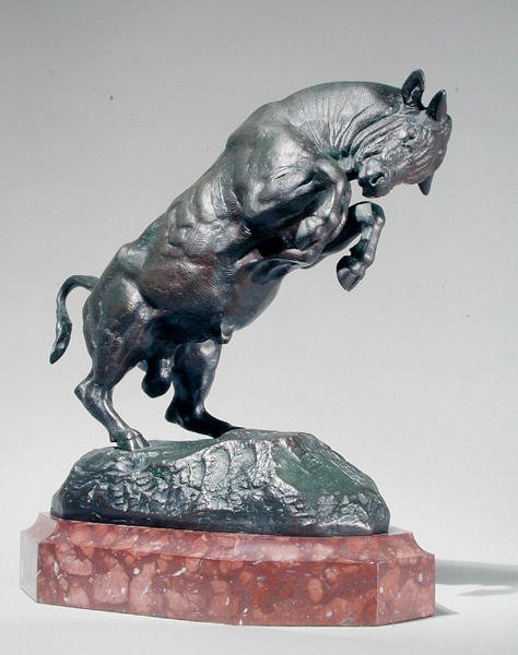 Oppdrett okse av Antoine Louis Barye
